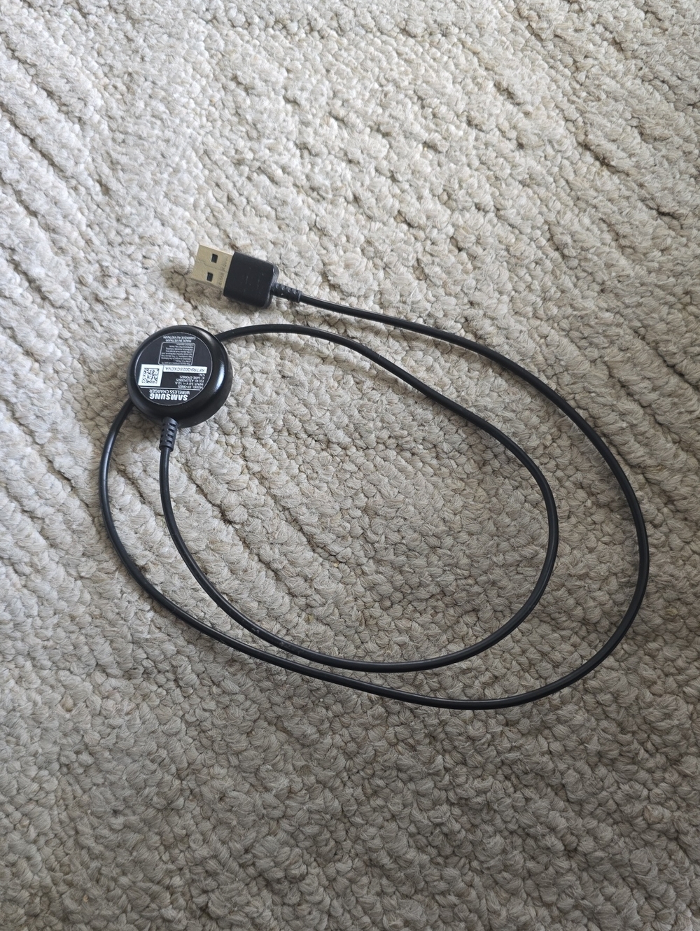 Samsung Black Magnetic USB Charging Cable